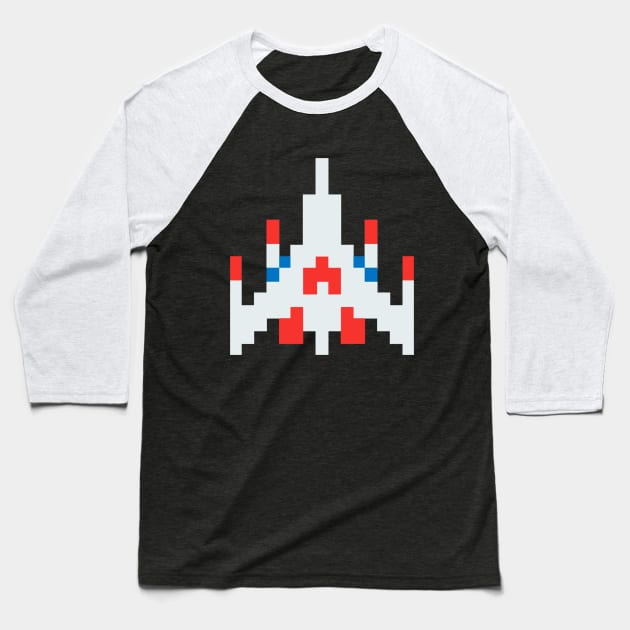 Galaga Baseball T-Shirt by Pop Fan Shop